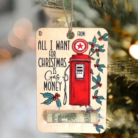 🎅💸 Christmas Hot Sale 70% Off - Handcrafted Wooden Money Holders Gift