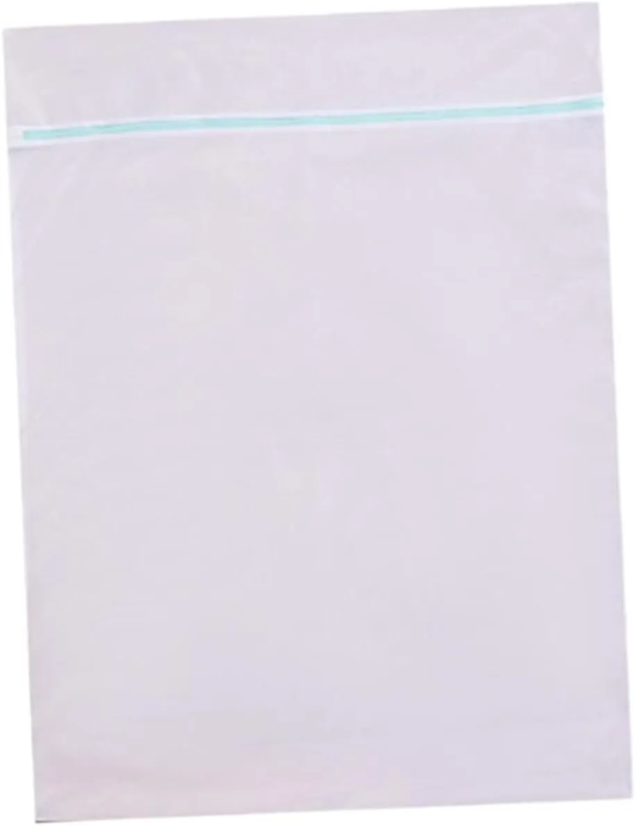 1 Pc Extra Mesh Laundry Bag Polyester Storage Pouch for Convenient Travel Organizer for Clothes and Delicate Items
