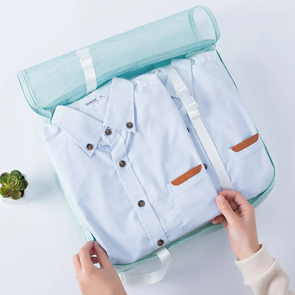 10 pcs/set Travel Cosmetic Compression Laundry Storage Bags