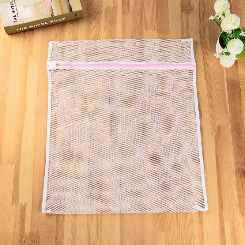 11 Size Mesh Laundry Bag Polyester Home Organizer Coarse Net Laundry Basket Laundry Bags for Washing Machines
