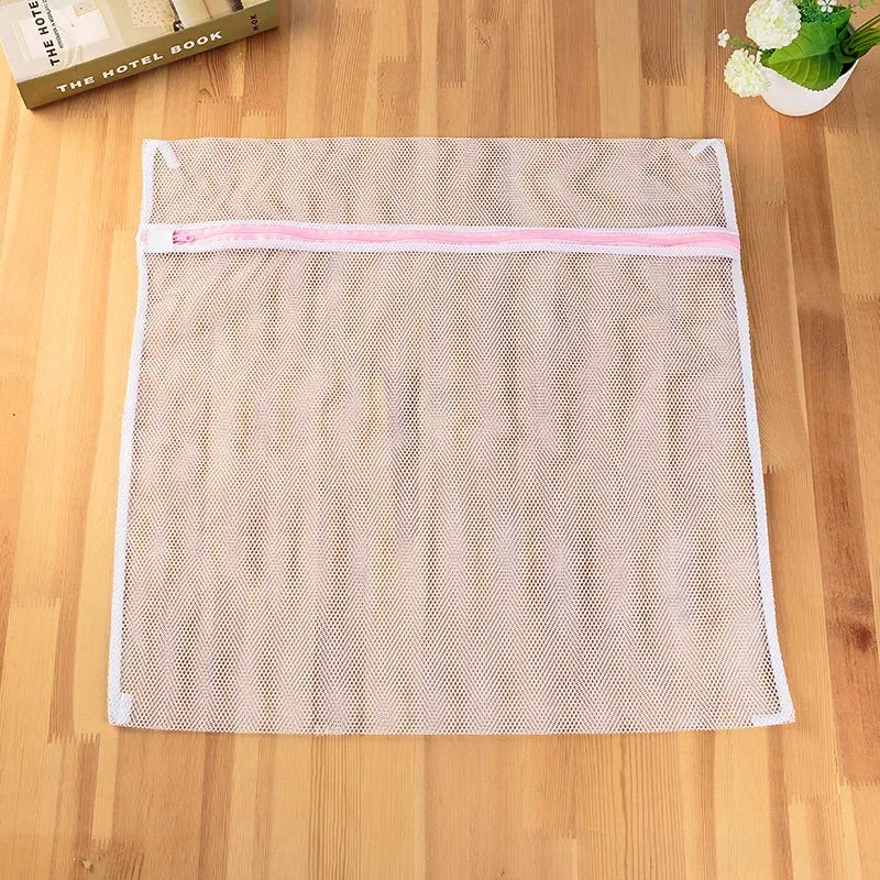 11 Size Mesh Laundry Bag Polyester Home Organizer Coarse Net Laundry Basket Laundry Bags for Washing Machines