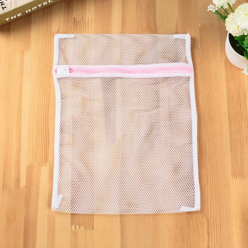 11 Size Mesh Laundry Bag Polyester Home Organizer Coarse Net Laundry Basket Laundry Bags for Washing Machines