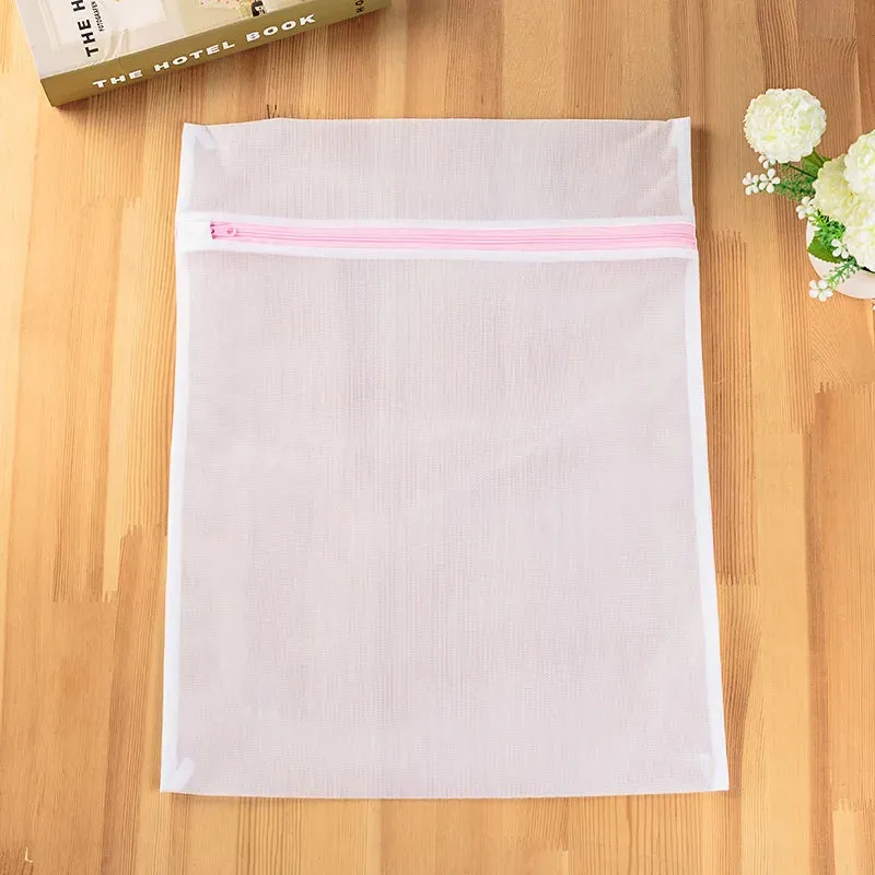 11 Size Mesh Laundry Bag Polyester Home Organizer Coarse Net Laundry Basket Laundry Bags for Washing Machines