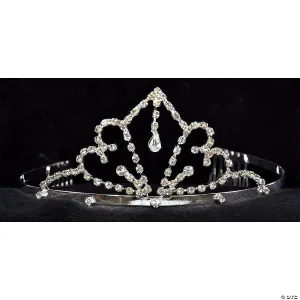 2 1/4" Rhinestone Silver Child Tiara