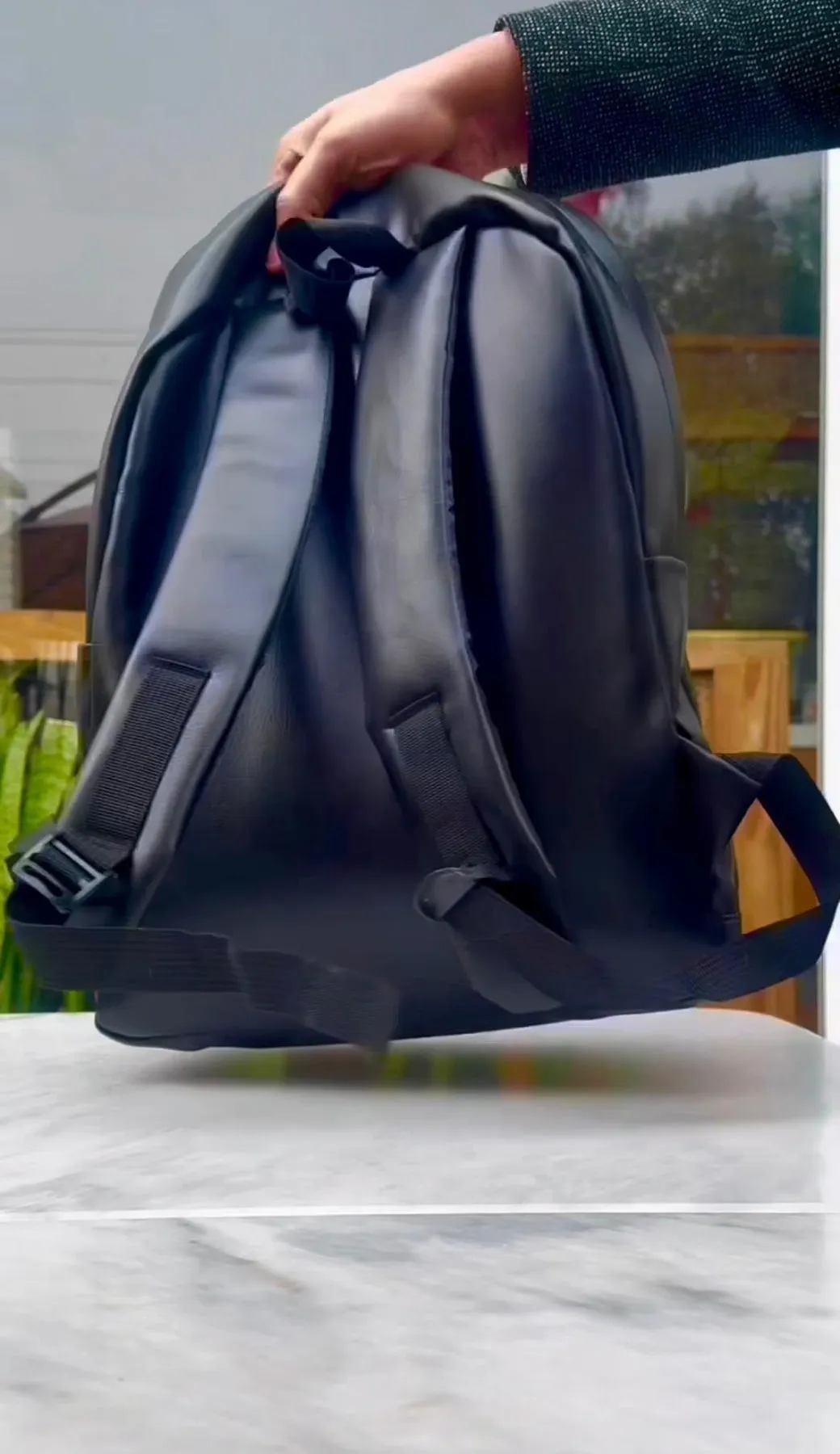 2 Separate Laptop Section Backpack S11 // Water Resistant
