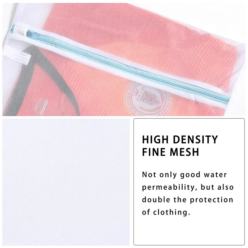 3 Pieces Small Laundry Mesh Wash Bags for Socks, Underwear and Masks