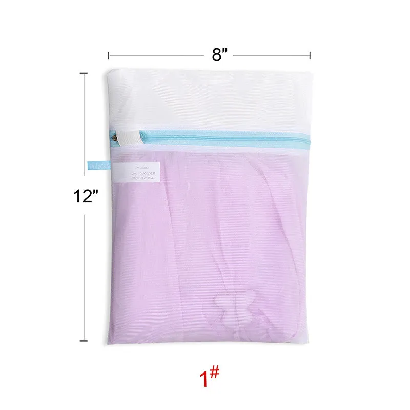 3 Pieces Small Laundry Mesh Wash Bags for Socks, Underwear and Masks