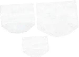 3pcs Mesh Laundry Bag Drawstring Wash Bags for Underwear Lingerie Bras Pantyhose Identify Your Laundry Easily