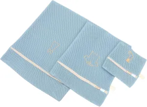 3Pcs Washing Bags Breathable Mesh Laundry Pouches with Zipper for Travel Storage and Gentle Care Washing Machine Includes