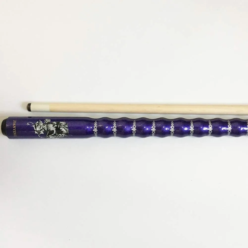 58" Pool Cue Stick,13mm 2-Piece Maple Hardwood Ergonomic Design Billiard Cues Kit,19/20/21oz