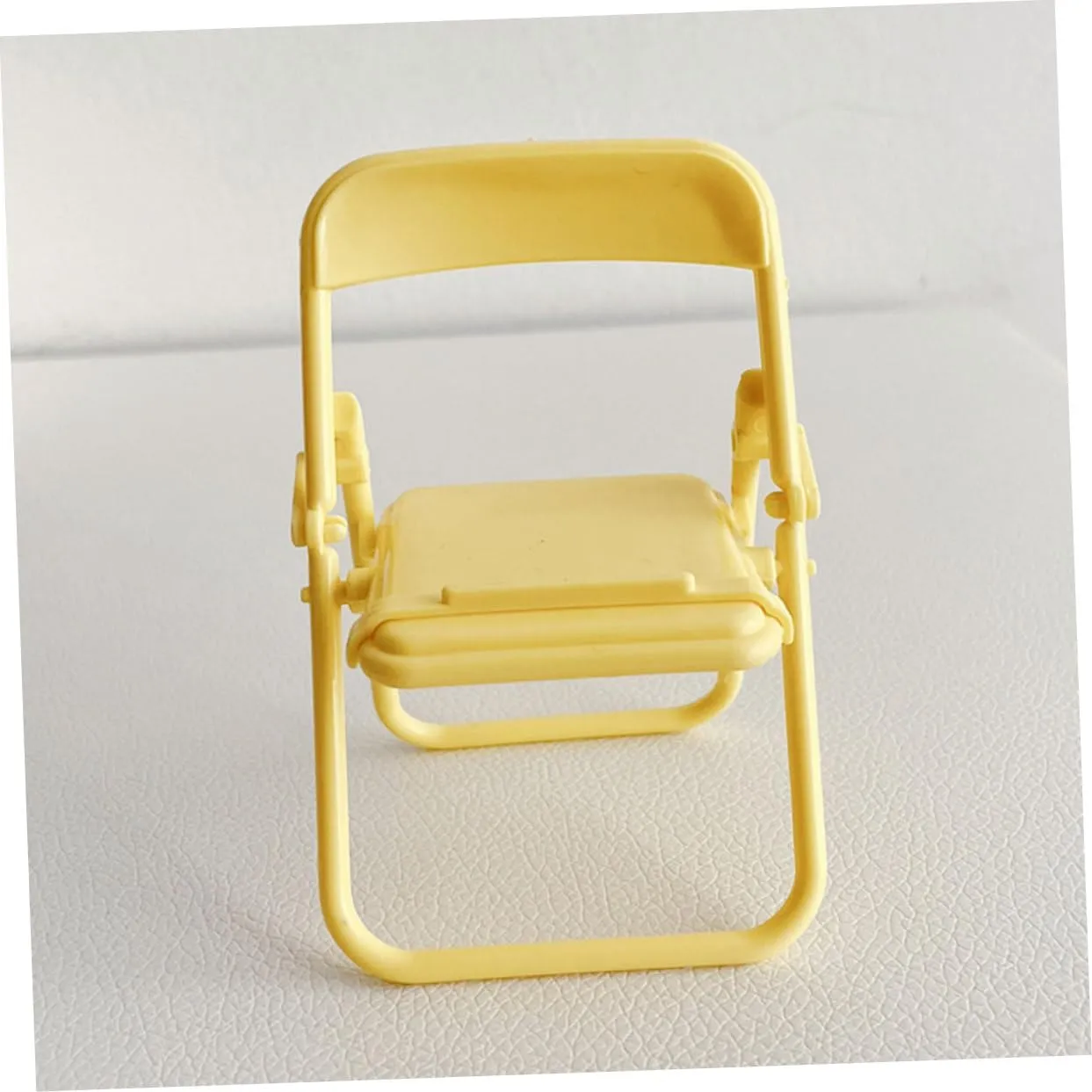 5sets Elegant Mini Chair Phone Stand Adjustable Desk Folding Phone Holder for Smartphones 12pcs*5
