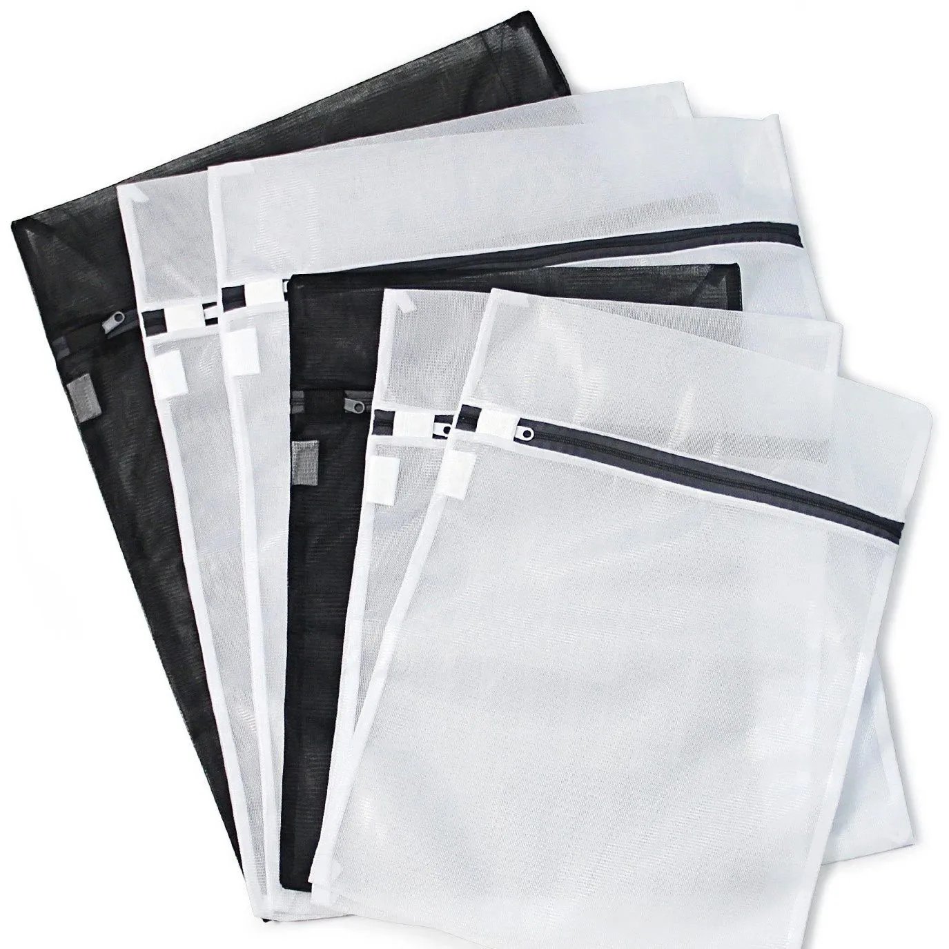 6-Pack: Zipped Wash Bag Net