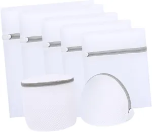 7pcs Laundry Washing Bag Laundry Bin Large Duffle Bag Vacuum Seal Bags Mesh Bag Honeycomb Mesh Laundry Bags Clothes Basket Laundry Clear Zippered Storage Bag Wet Dry Bag Wet Bag