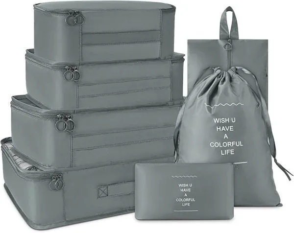8 SET TRAVEL ORGANIZER