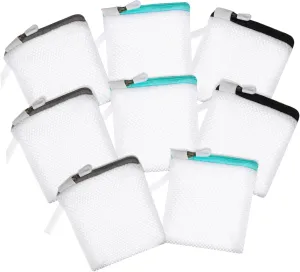 8Pcs Mesh Laundry Bags for Wash Bag for Underwear Socks and Items Breathable Washable for Travel and Home Use