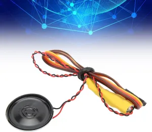 90dB RC Car Trumpet, Multi-Sound Mode Speaker with Remote & Manual Control - Upgrade Parts for 1/8 1/10 Scale Remote Control Cars & Hobbyists