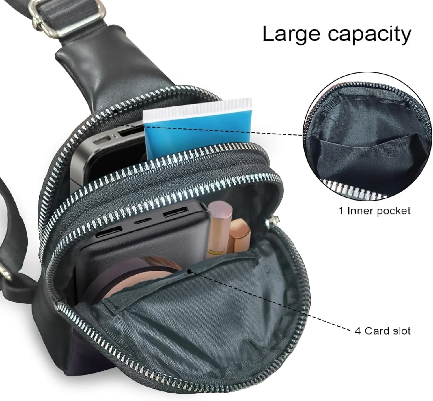 Abstract Windmill Flower Sling Bag for Women Travel Crossbody Bag for Lady Aesthetic Cross Body Bag for Adults Mother Woman Chest Bag Fanny Pack for Outdoor Walking
