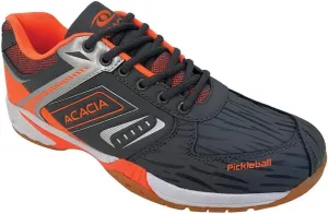 ACACIA Unisex-Adult Shes Pickleball Shoes, Gray/Orange, 5