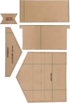 Acrylic Stencil Template, Transparent Craft Handbag Pattern for Making DIY, Easy Storage and Long Lasting Use, Ideal for Making