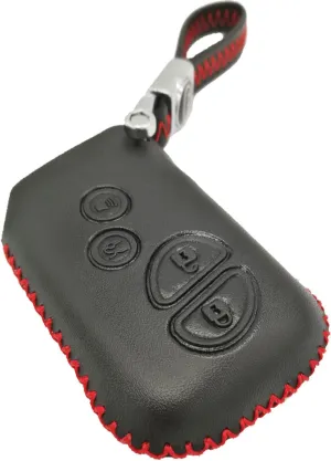 Alegender Hand Sew Leather Key Fob Cover Protector Case Bag Fit for Lexus GS430 GS300 IS350 IS250 Rx350 LX570 ES350 RX450 Remote Control 4 Buttons