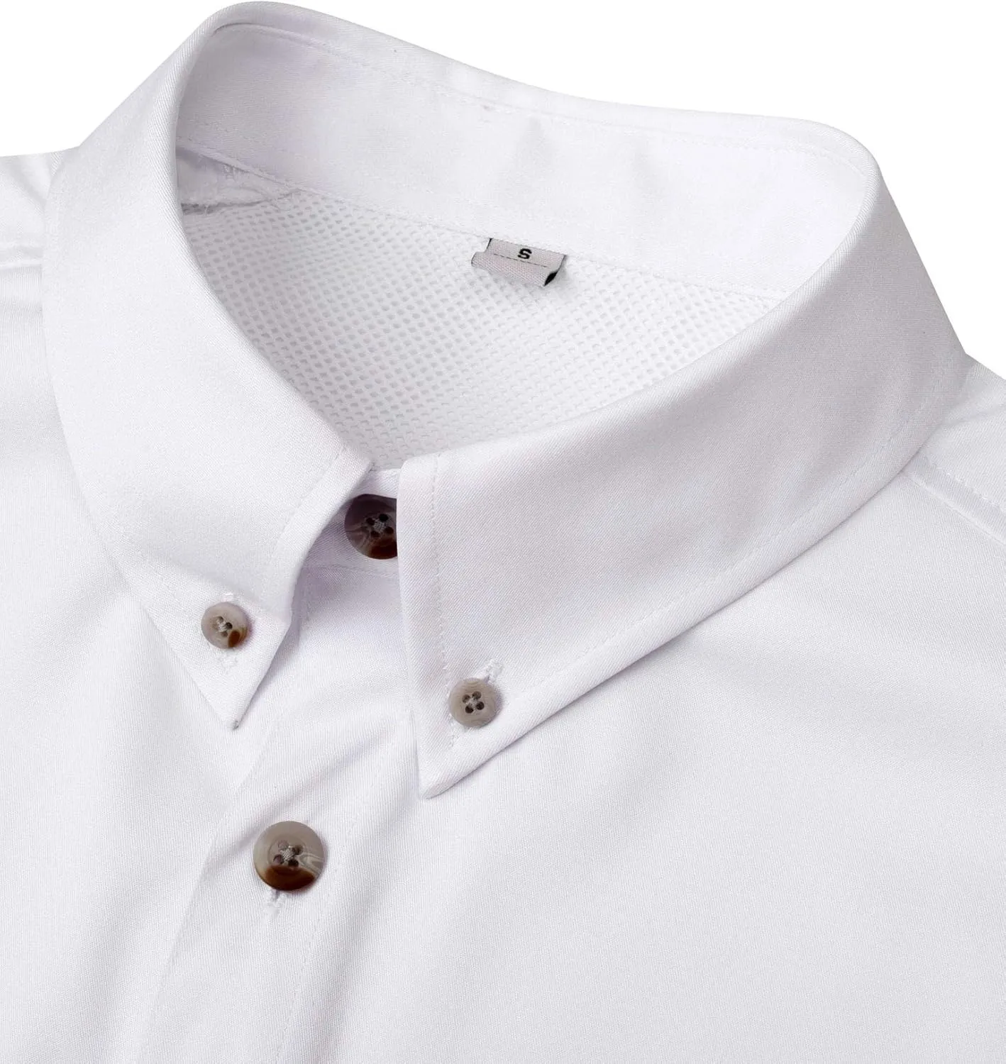 Alimens & Gentle Short Sleeve Fishing Shirt Wicking Fabric Sun Protection Casual Button Down Shirts