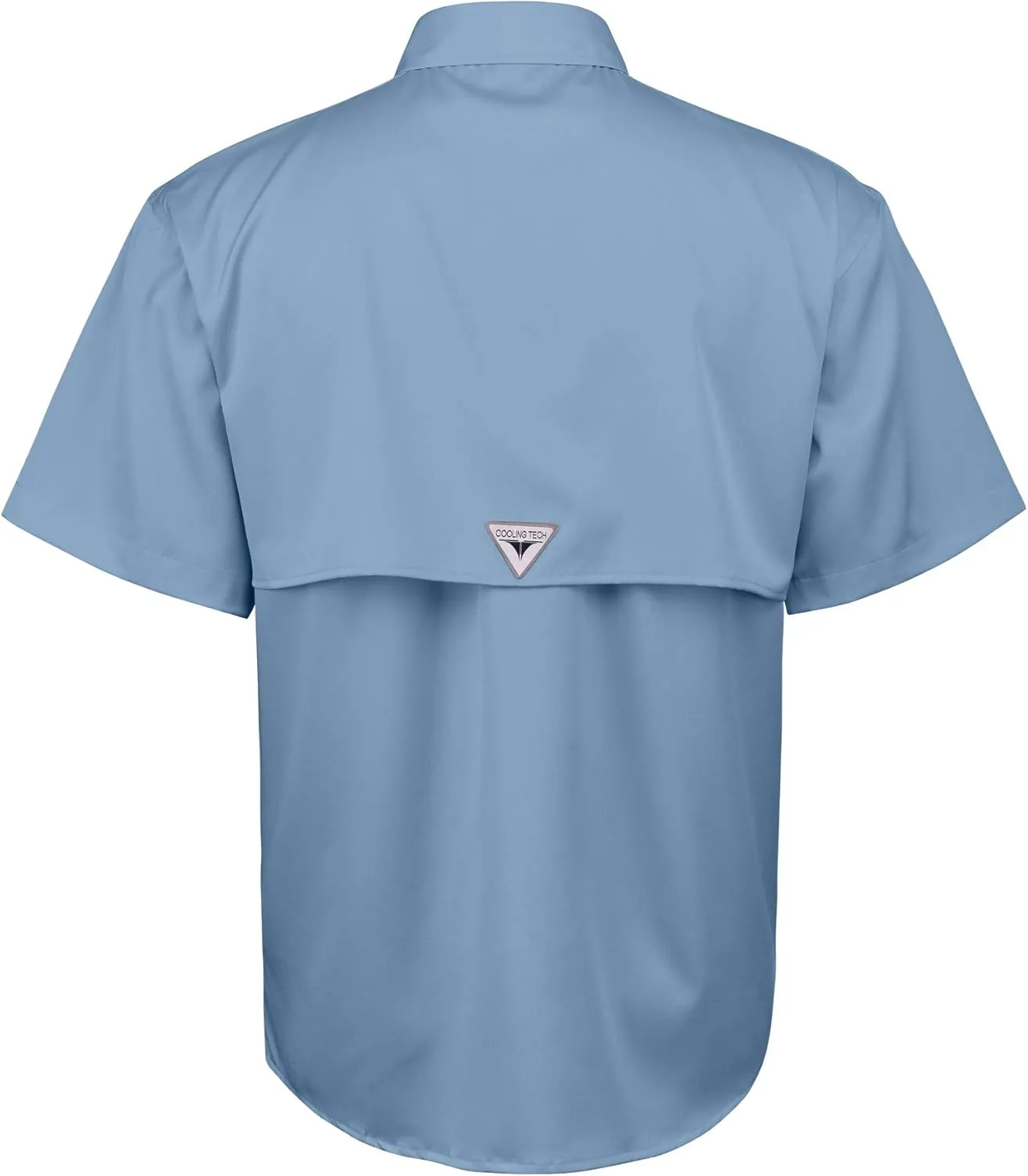 Alimens & Gentle Short Sleeve Fishing Shirt Wicking Fabric Sun Protection Casual Button Down Shirts