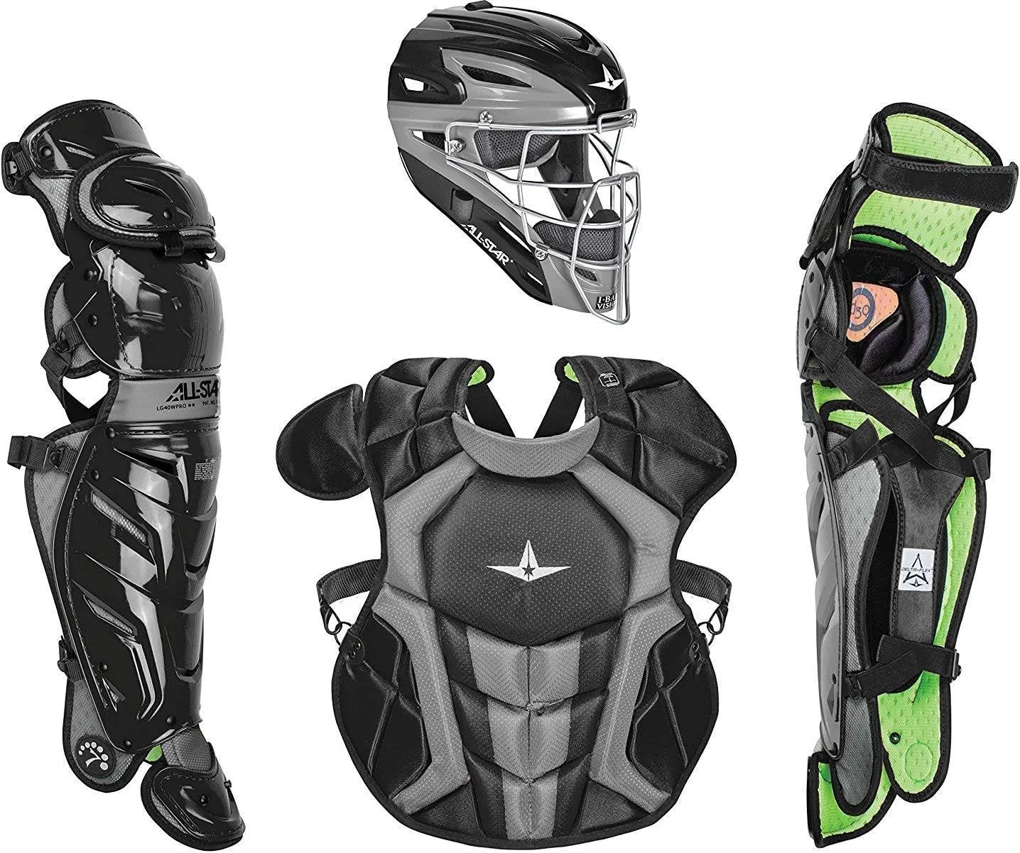All-Star CKCC1216S7XBK S7 AXISCatching Kit/Ages 12-16 BK