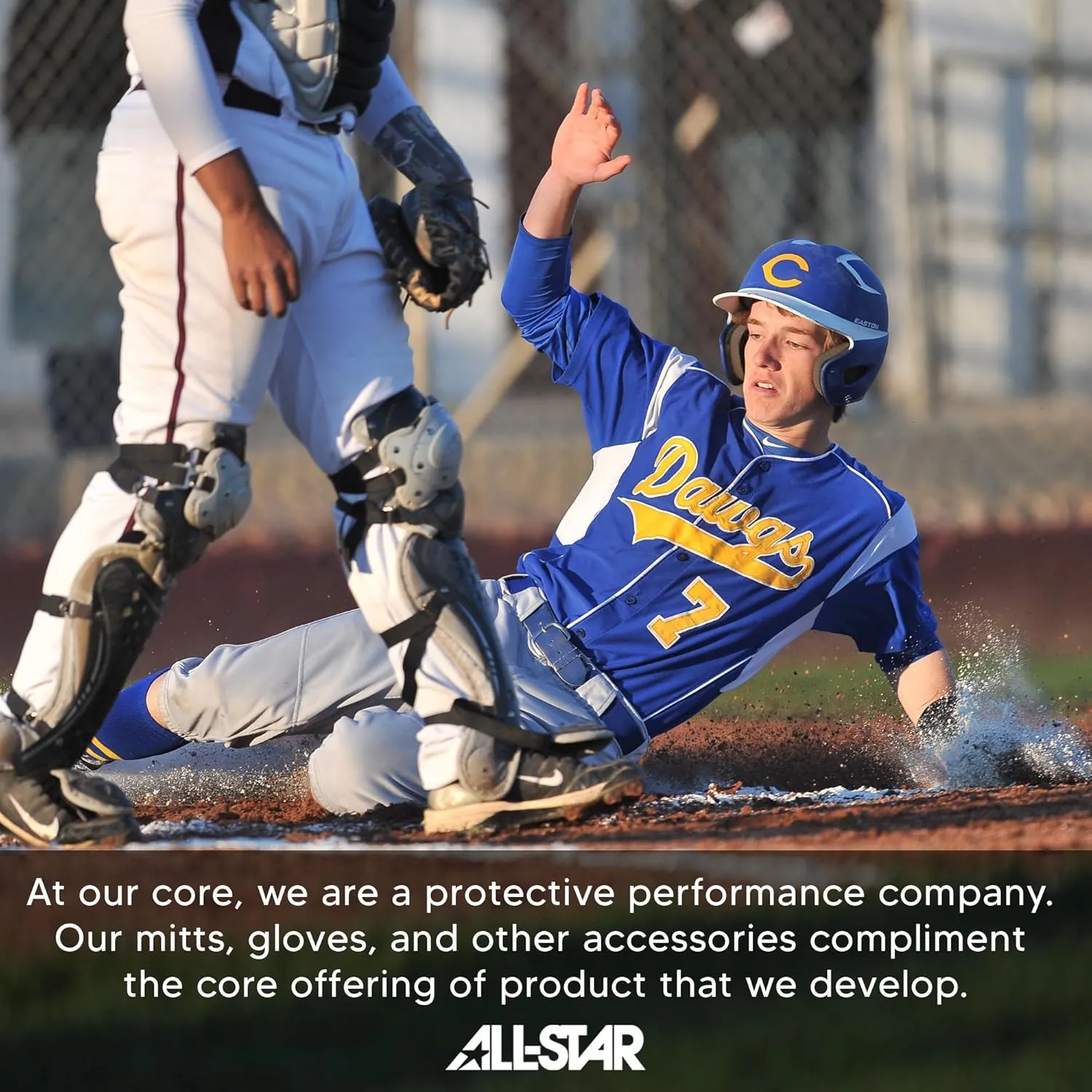 All-Star CKCC1216S7XBK S7 AXISCatching Kit/Ages 12-16 BK