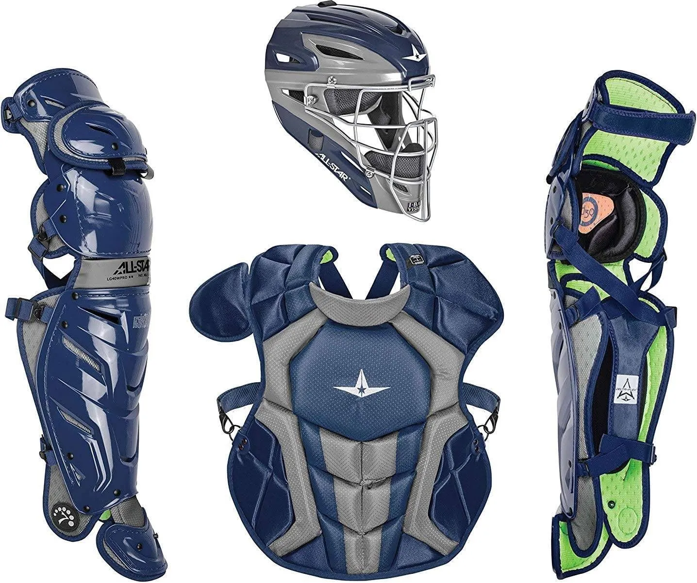 All-Star CKCC1216S7XBK S7 AXISCatching Kit/Ages 12-16 BK