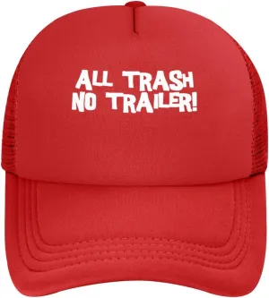 All Trash No Trailer Adult Mesh Baseball Cap