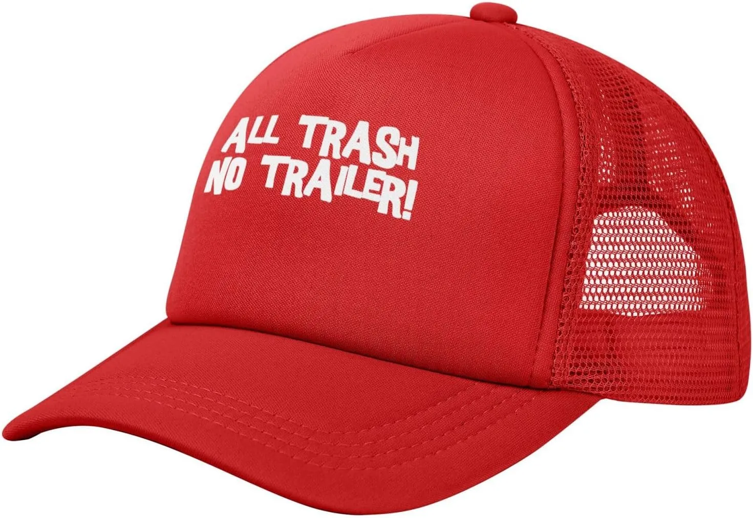 All Trash No Trailer Adult Mesh Baseball Cap