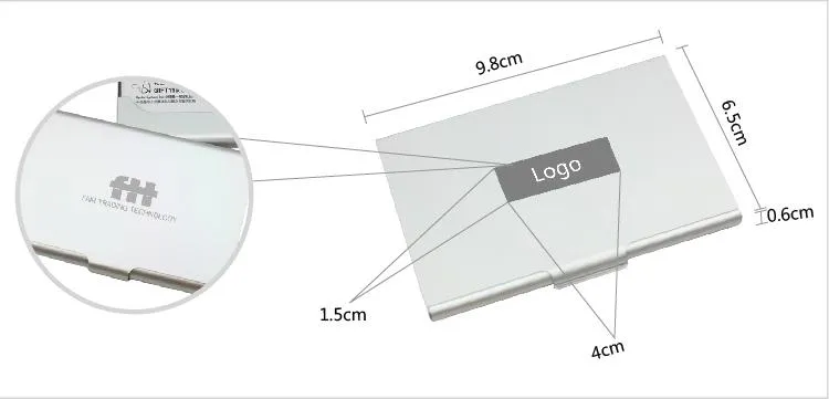Aluminium Name Card Holder