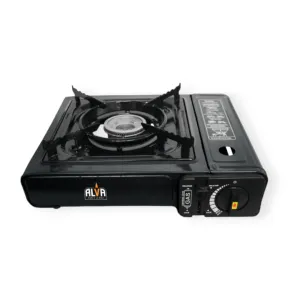 Alva Single Burner Butane Canister Stove   Carry Case CCR101