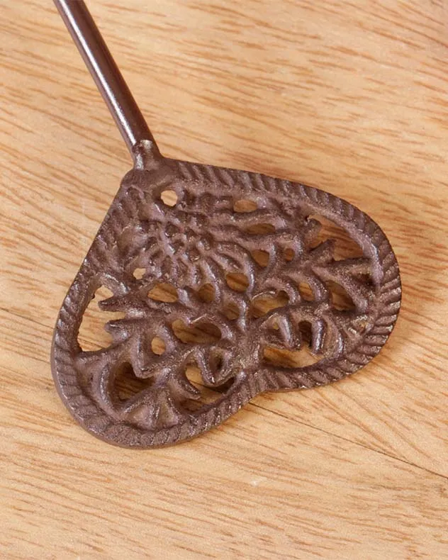 Antique Style Love Heart Candle Snuffer