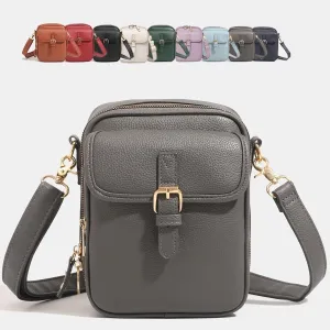 Arhdcompuly Crossbody Leather Bag, urvashi Crossbody Bag for Women, collaboraten Leather with Card Slots Theft Shoulder(Type H)