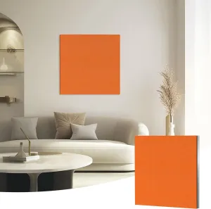 Art Acoustic Panels 23.6"x23.6" Sound Absorbing Wall Panels, Decorative Panels for Noise Reduction, Amber Pulse, Studio, Home Theater, Office