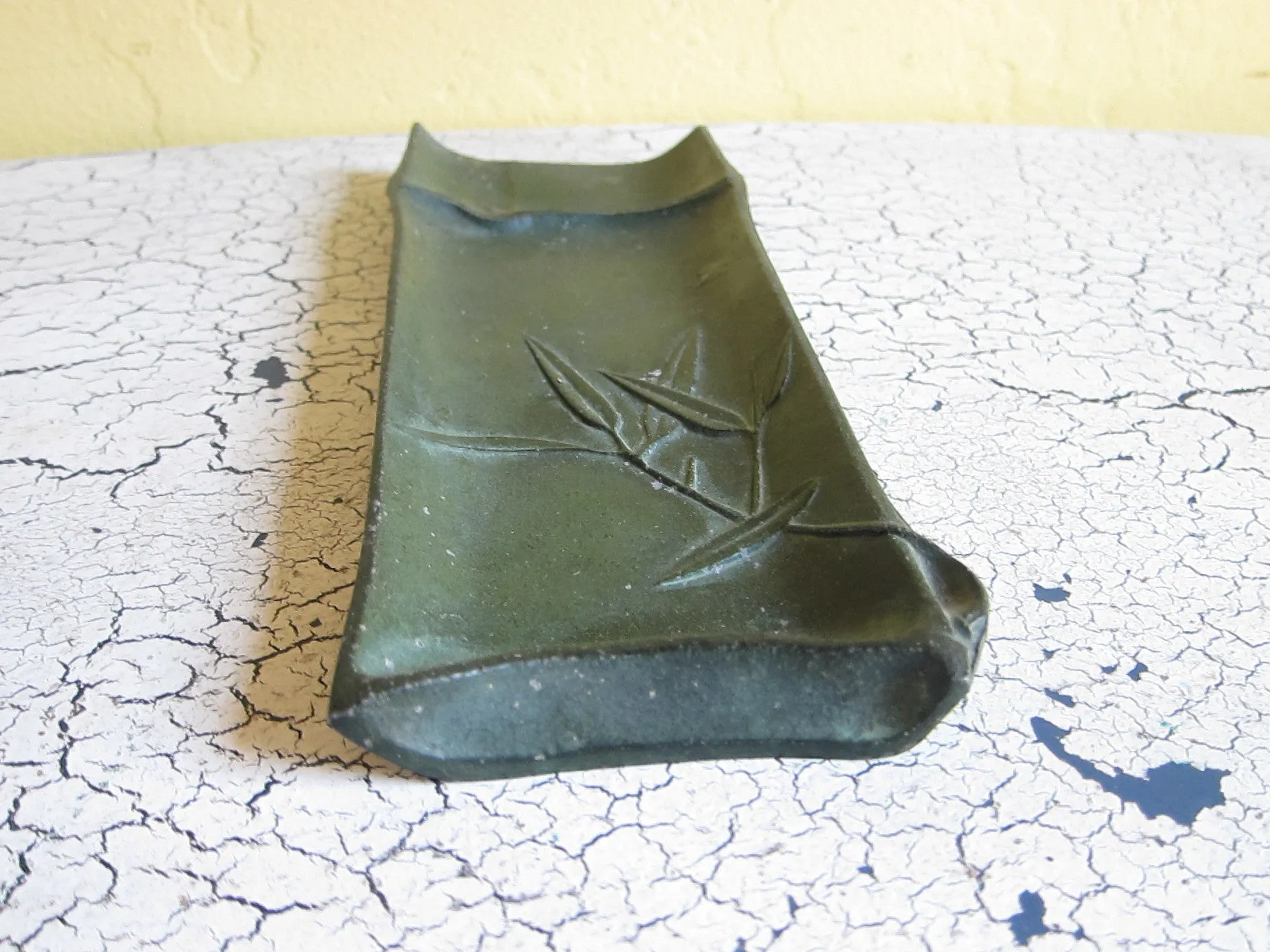 Art Nouveau Pewter Arts and Crafts Coin Tray