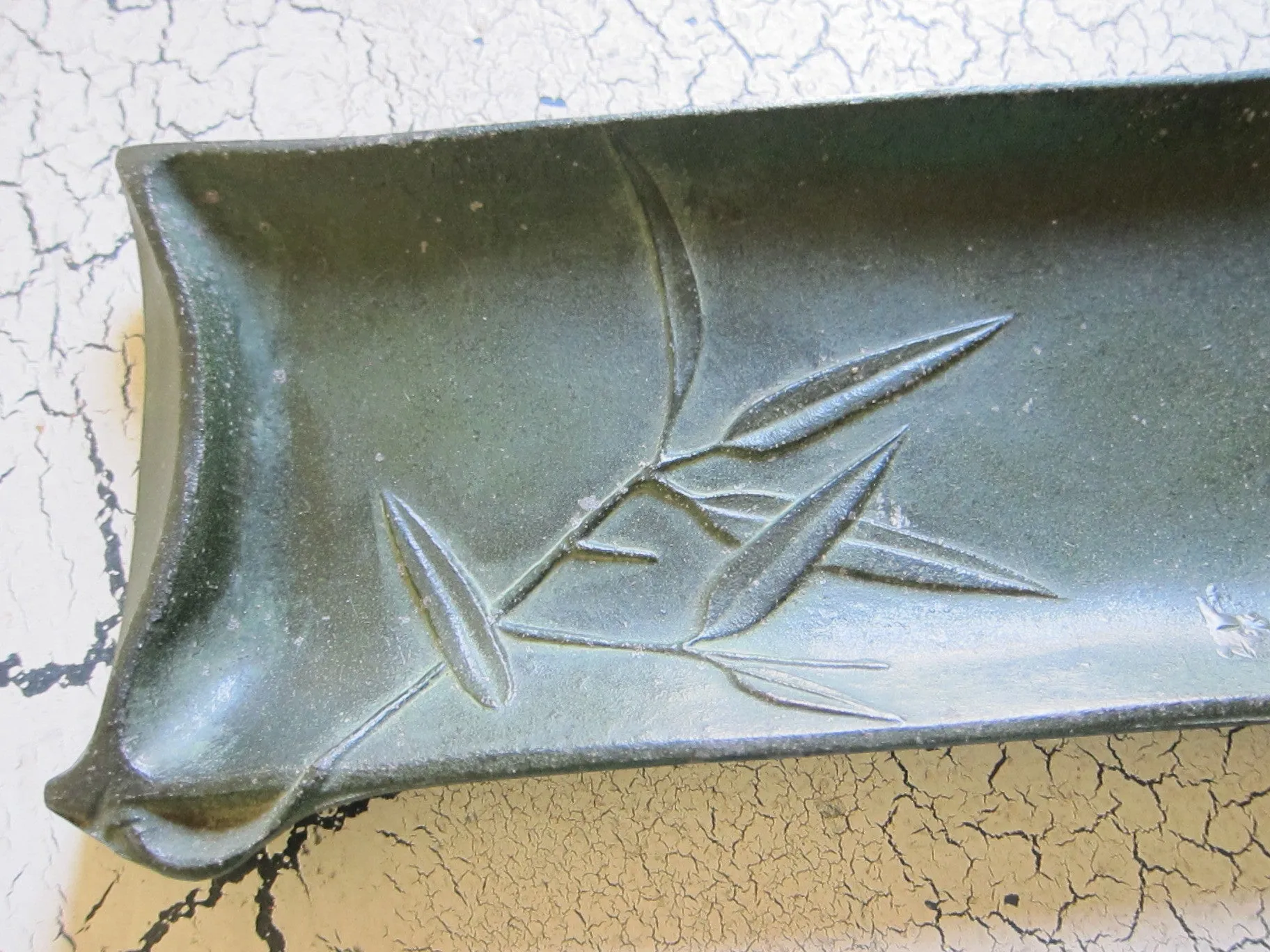 Art Nouveau Pewter Arts and Crafts Coin Tray