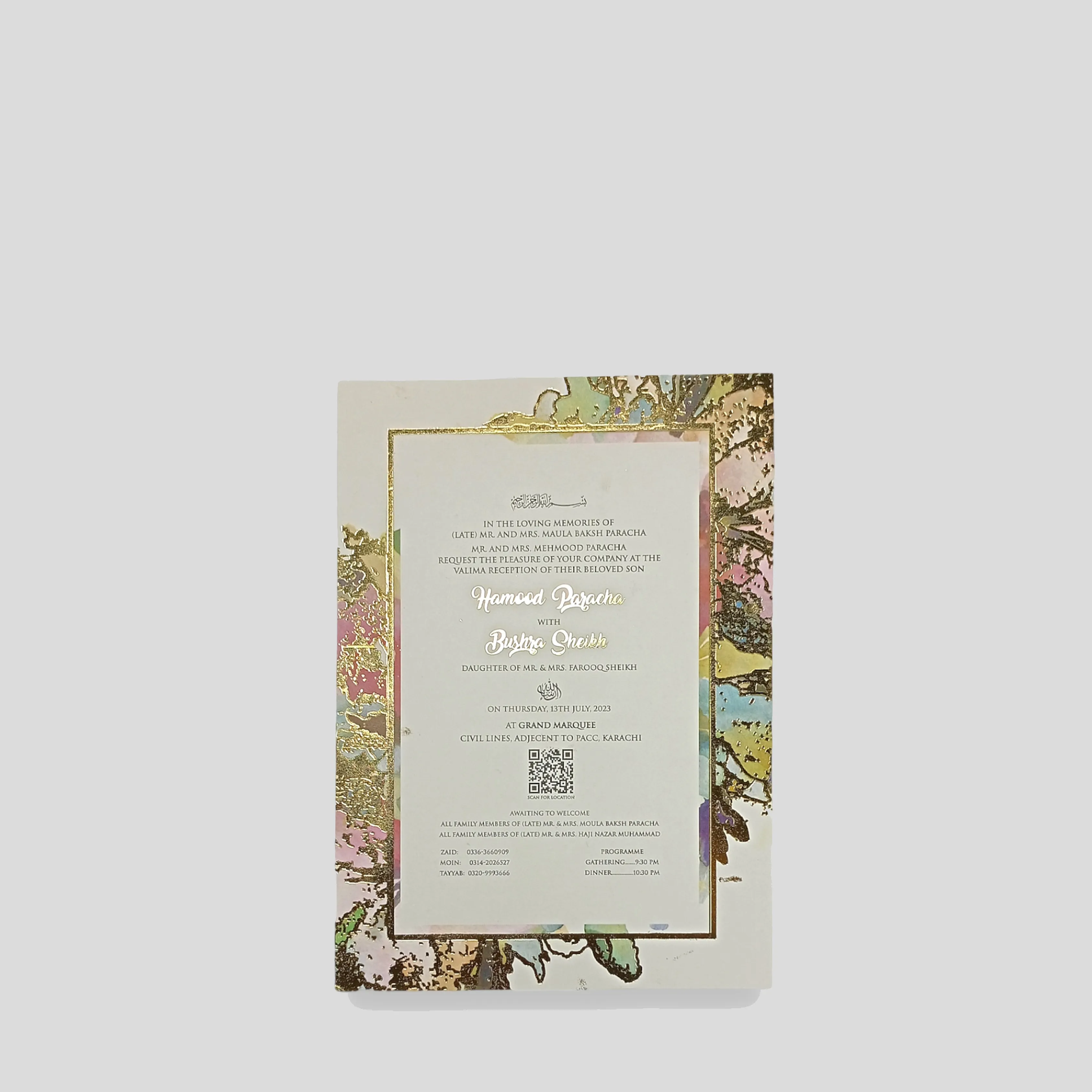 Artistic Invitation