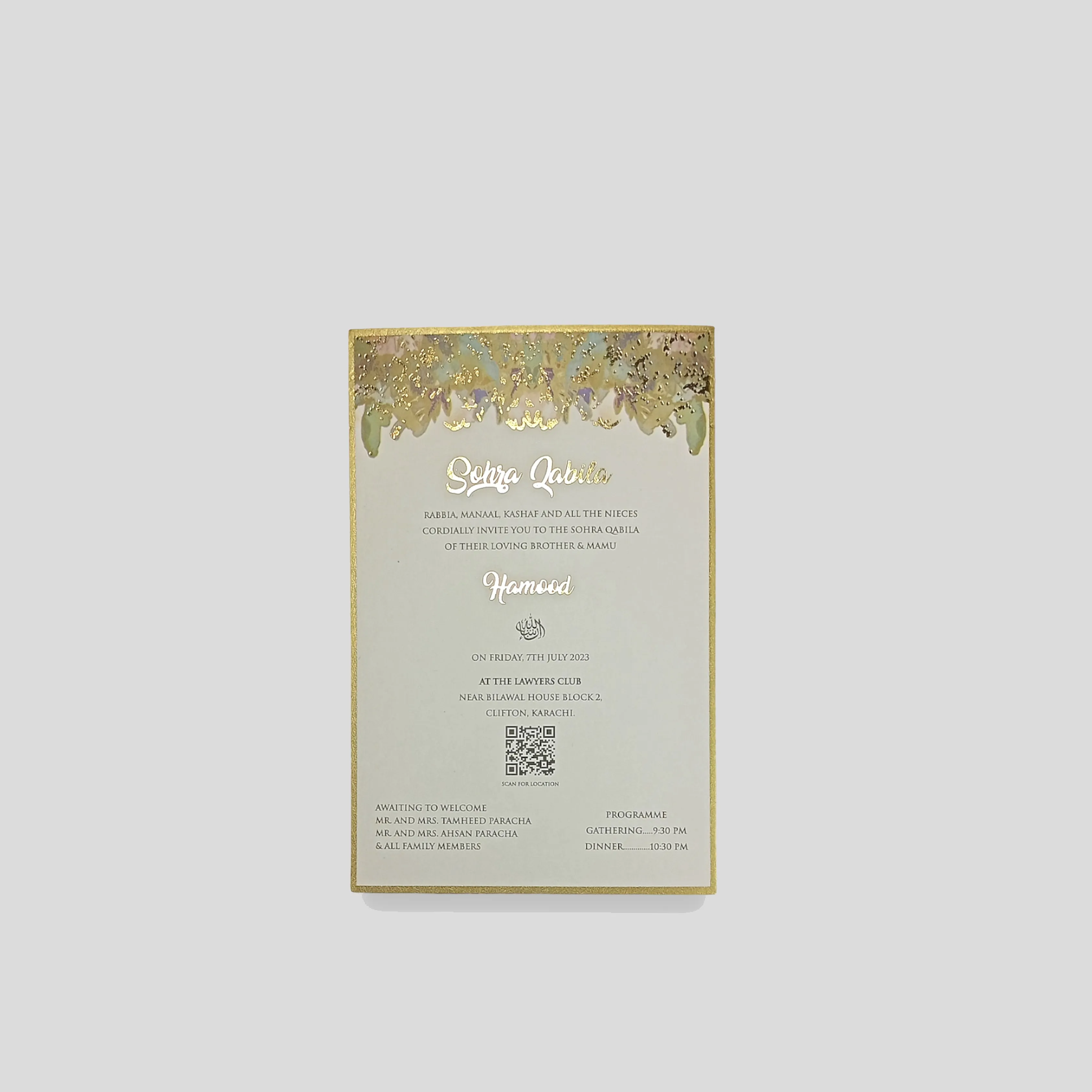 Artistic Invitation
