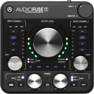 Arturia - AudioFuse - Compact Versatile Audio Interface with Creative Software for Recording, Production, Podcasting, Guitar