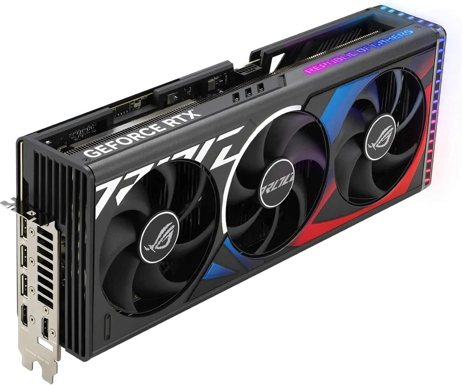 ASUS ROG Strix GeForce RTX 4090 24GB OC Edition Gaming Graphics Card (DLSS 3, PCIe 4.0, 24GB GDDR6X, HDMI 2.1a, DisplayPort 1.4a, ROG-STRIX-RTX4090-O24G-GAMING) (Renewed)