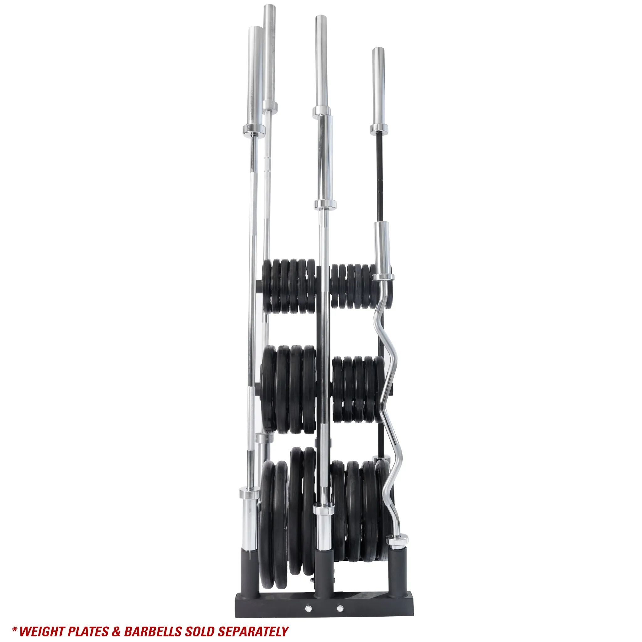 ATOP Olympic Plate Rack w/ Bar Holders