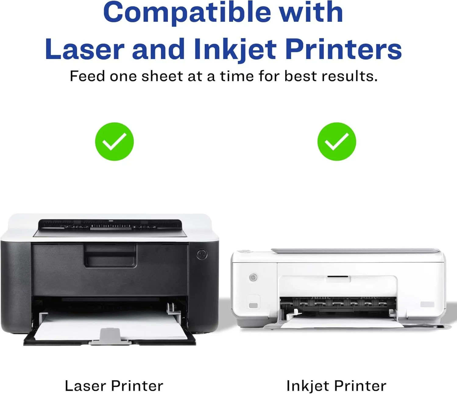 Avery Printable Postcards, 4.25" x 5.5", Ivory, 100 Blank Postcards for Laser and Inkjet Printers (5919)