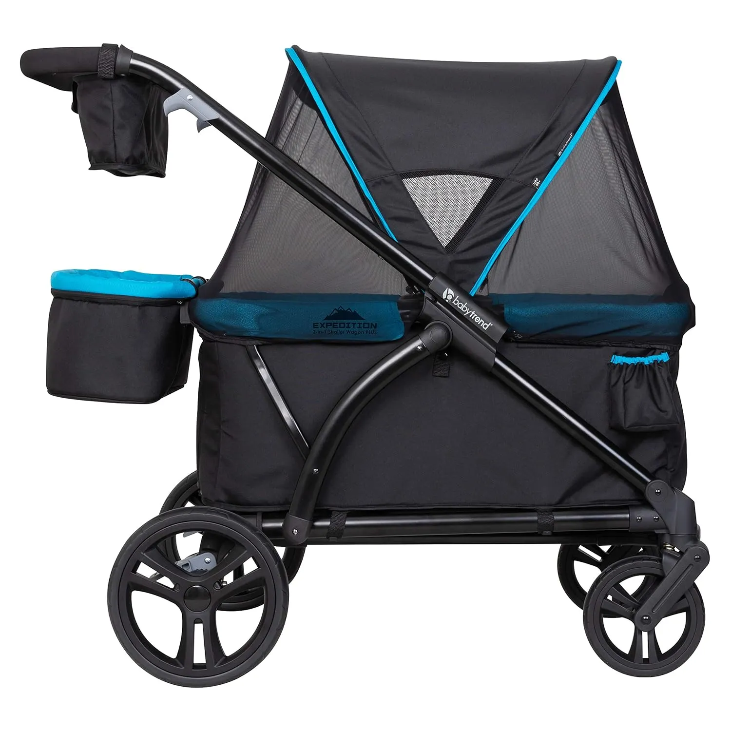 Baby Trend Expedition 2-in-1 Stroller Wagon PLUS, Ultra Marine