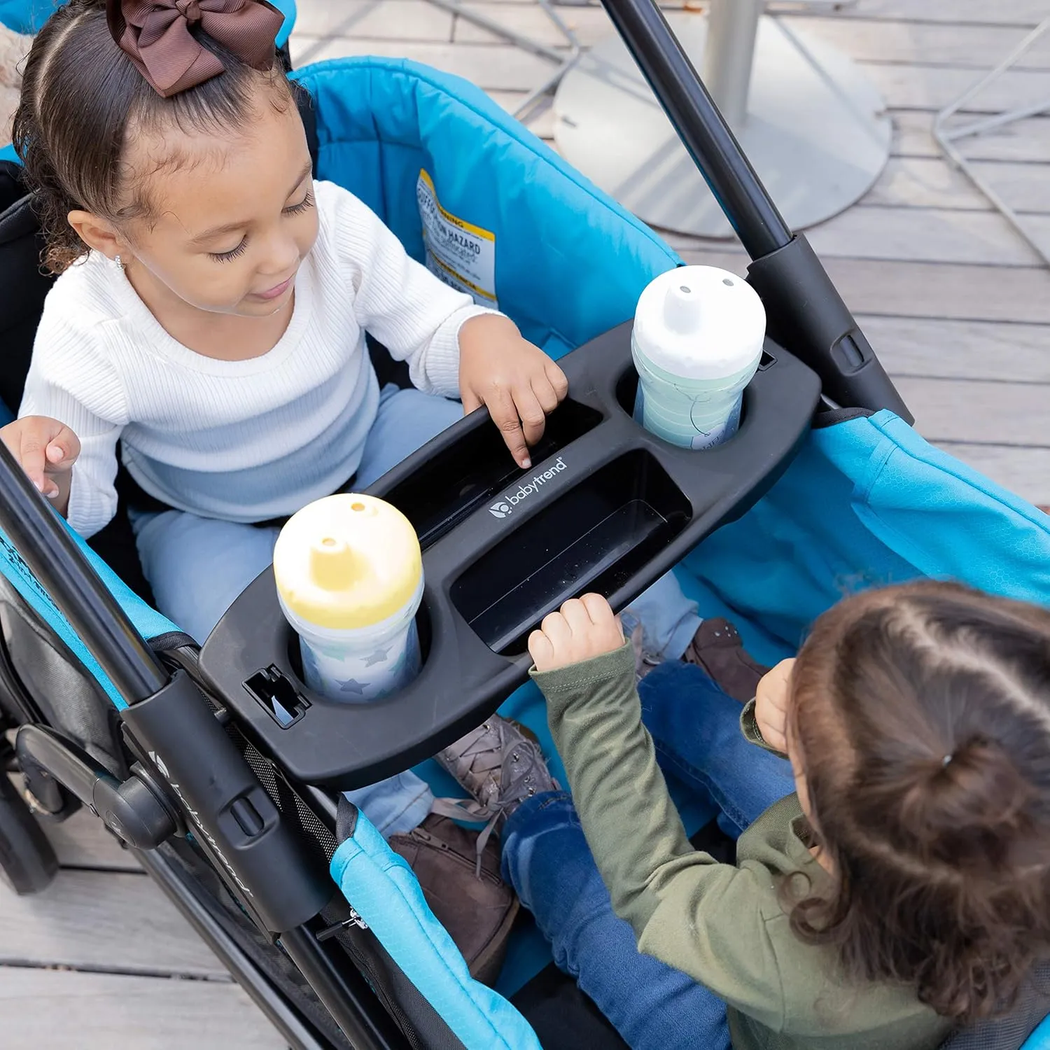 Baby Trend Expedition 2-in-1 Stroller Wagon PLUS, Ultra Marine