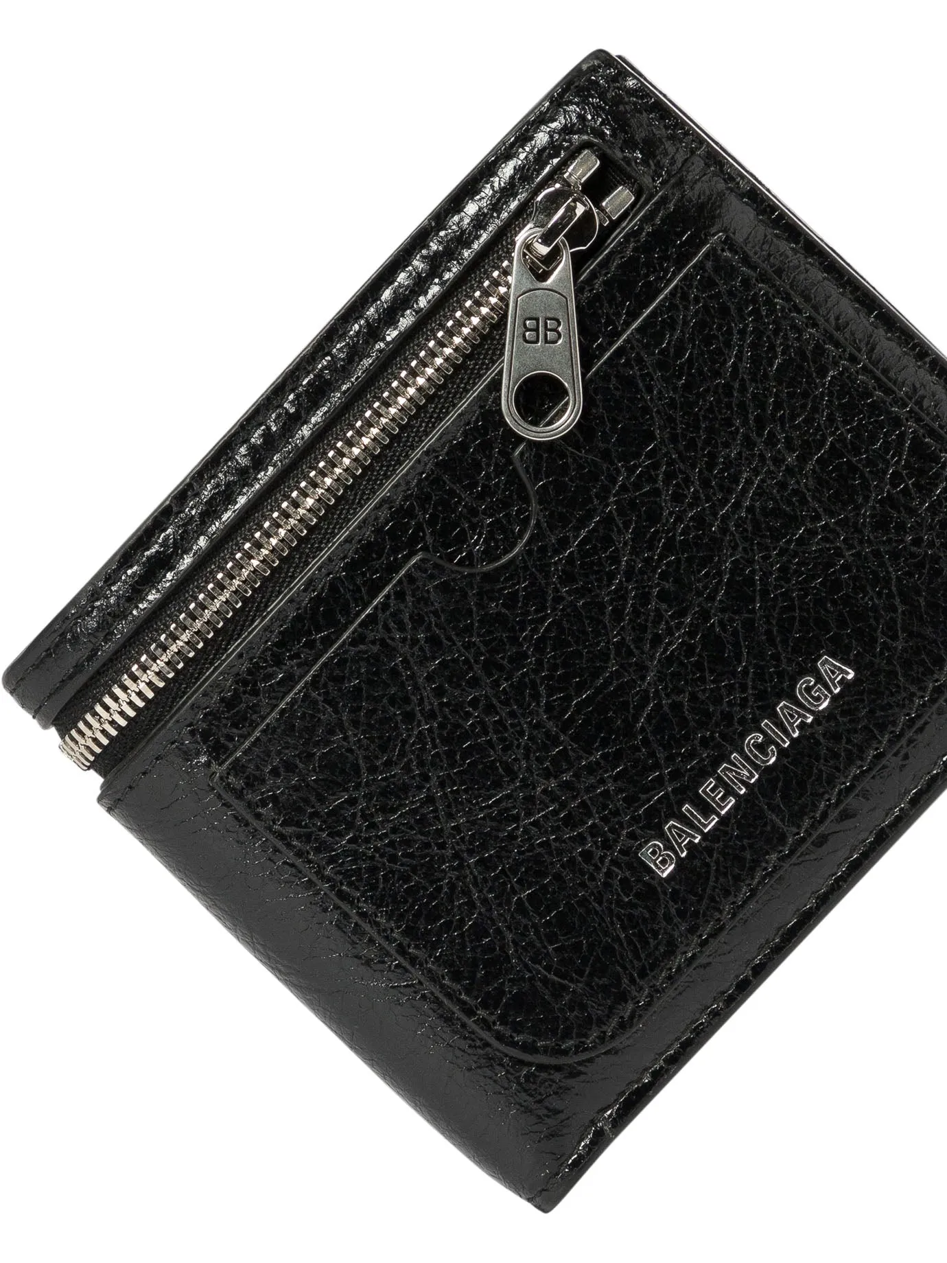 Balenciaga "Superbusy" Square Folded Wallet