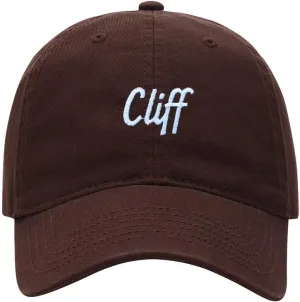 Baseball Cap Men Name Cliff Gift Embroidered Washed Cotton Dad Hat Baseball Caps