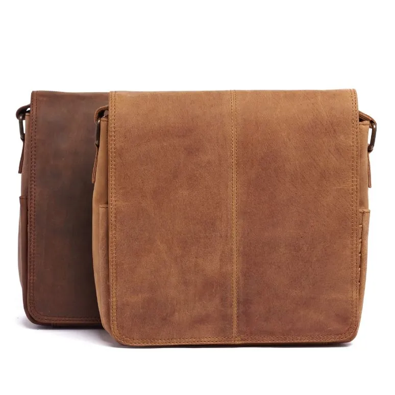 Benji Hunter Leather Satchel