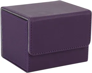 BESTonZON Games Cards Box Card Decks Storage Case Pu Case for Cards Compact Size